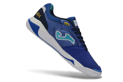 Men's Joma Top Flex IC Indoor & Futsal Low-Tops Football Shoes - Blue/Aqua Blue/Cobalt Blue