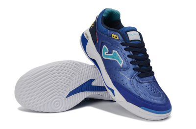 Men's Joma Top Flex IC Indoor & Futsal Low-Tops Football Shoes - Blue/Aqua Blue/Cobalt Blue