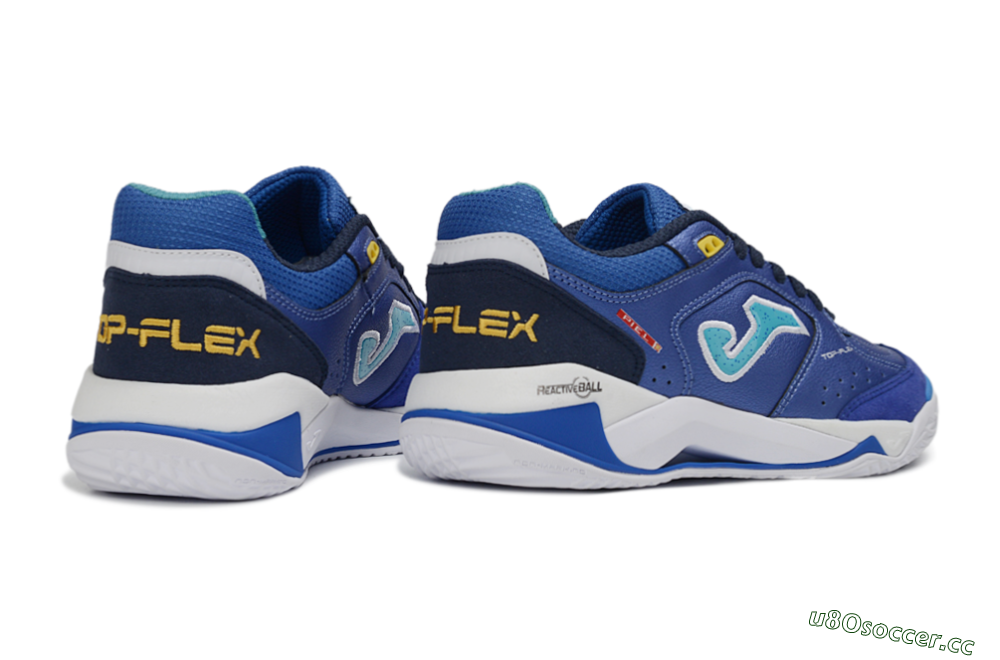 Men's Joma Top Flex IC Indoor & Futsal Low-Tops Football Shoes - Blue/Aqua Blue/Cobalt Blue 6
