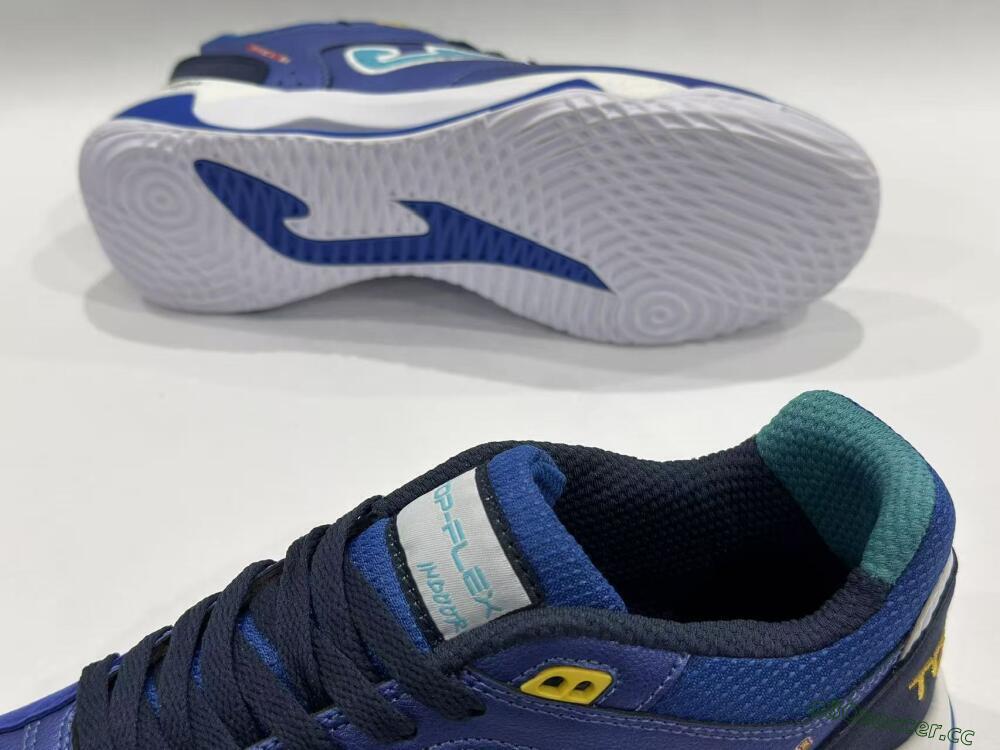 Men's Joma Top Flex IC Indoor & Futsal Low-Tops Football Shoes - Blue/Aqua Blue/Cobalt Blue