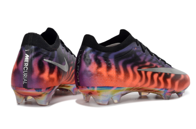 Unisex Nike Air Zoom Mercurial Vapor 16 Elite FG Firm Ground Low-Tops Football Boots - Orange/Fiery Sunset/Abyssal Blue