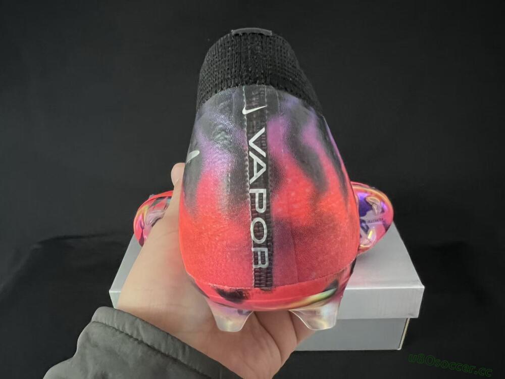 Unisex Nike Air Zoom Mercurial Vapor 16 Elite FG Firm Ground Low-Tops Football Boots - Orange/Fiery Sunset/Abyssal Blue