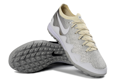 Men's Patta United x Nike Air Zoom Mercurial Vapor 16 Elite TF Artificial Turf Low-Tops Football Shoes - Silver/Black/Silver