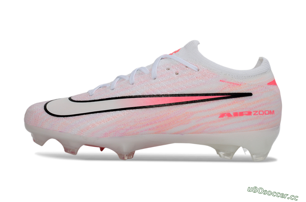 Unisex Nike Air Zoom Mercurial Vapor 16 Elite FG Firm Ground Low-Tops Football Boots - Pink/Electro Pink/Snow White 0