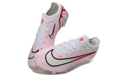 Unisex Nike Air Zoom Mercurial Vapor 16 Elite FG Firm Ground Low-Tops Football Boots - Pink/Electro Pink/Snow White