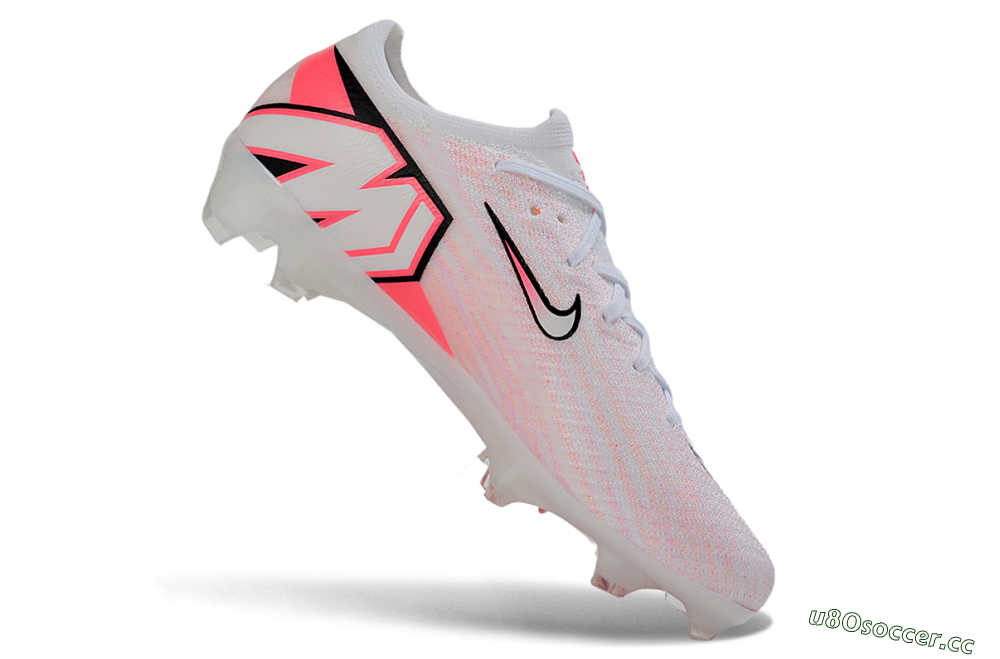 Unisex Nike Air Zoom Mercurial Vapor 16 Elite FG Firm Ground Low-Tops Football Boots - Pink/Electro Pink/Snow White 4