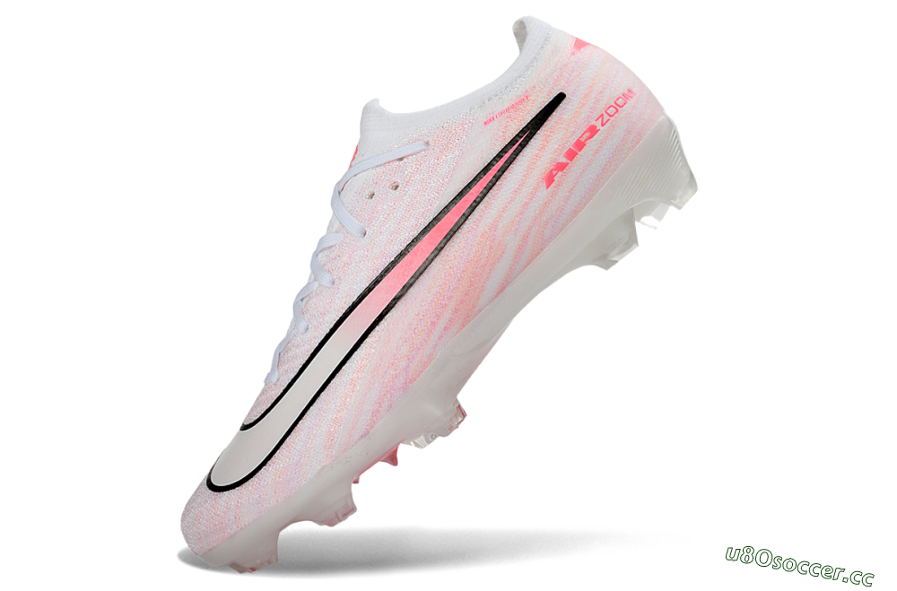 Unisex Nike Air Zoom Mercurial Vapor 16 Elite FG Firm Ground Low-Tops Football Boots - Pink/Electro Pink/Snow White 5