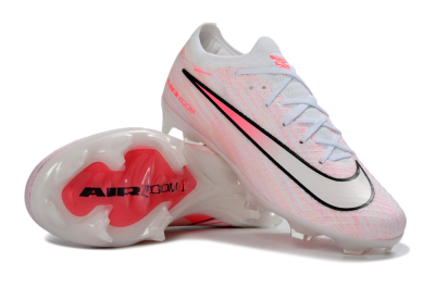 Unisex Nike Air Zoom Mercurial Vapor 16 Elite FG Firm Ground Low-Tops Football Boots - Pink/Electro Pink/Snow White