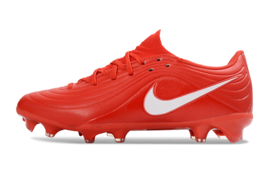 Unisex Nike Tiempo Legend 11 Elite FG Firm Ground Low-Tops Football Boots - Red/Fiery Red/White