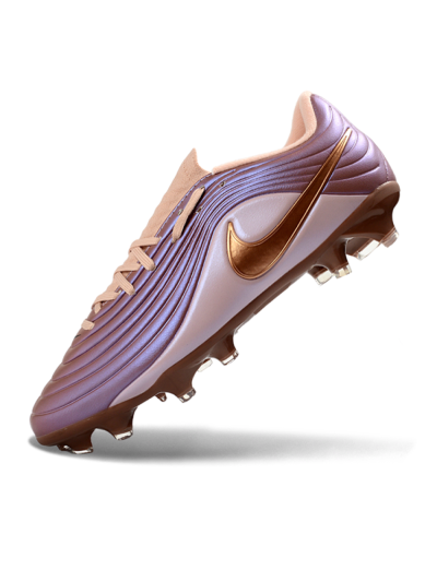 Men's Nike Tiempo Legend 11 Elite FG Firm Ground Low-Tops Football Boots - Bronze/Rose Gold/Soft Pink