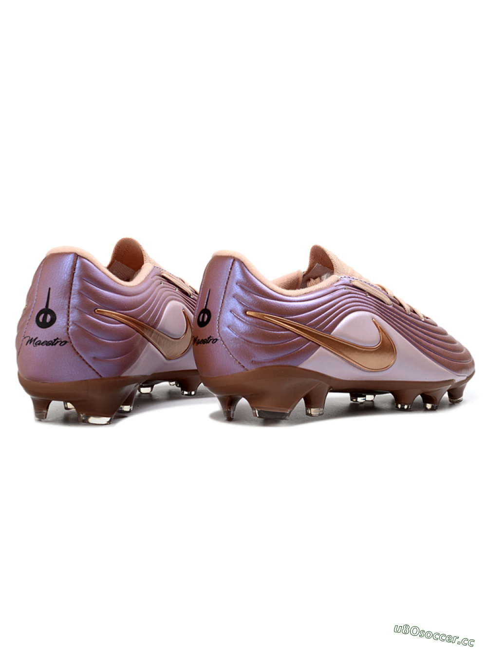 Men's Nike Tiempo Legend 11 Elite FG Firm Ground Low-Tops Football Boots - Bronze/Rose Gold/Soft Pink 6