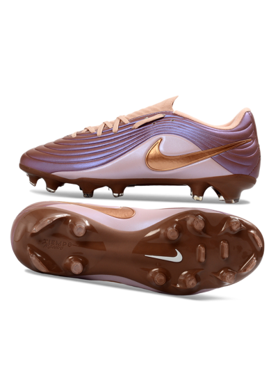 Men's Nike Tiempo Legend 11 Elite FG Firm Ground Low-Tops Football Boots - Bronze/Rose Gold/Soft Pink