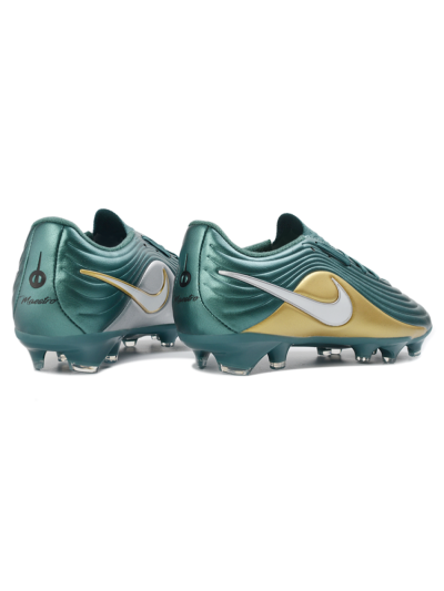 Men's Nike Tiempo Legend 11 Elite FG Firm Ground Low-Tops Football Boots - Teal/Luminous Gold/Metallic Silver