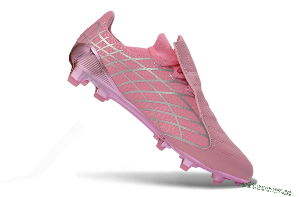 Men's Adidas F50 Elite FG Firm Ground Low-Tops Football Boots - Pink/Soft Rose/Glossy Blush 4