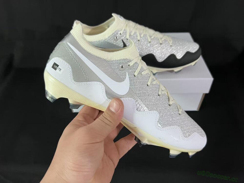 Unisex Patta United x Nike Air Zoom Mercurial Vapor 16 Elite FG Firm Ground Low-Tops Football Boots - Black/Metallic Silver/Neutral Grey