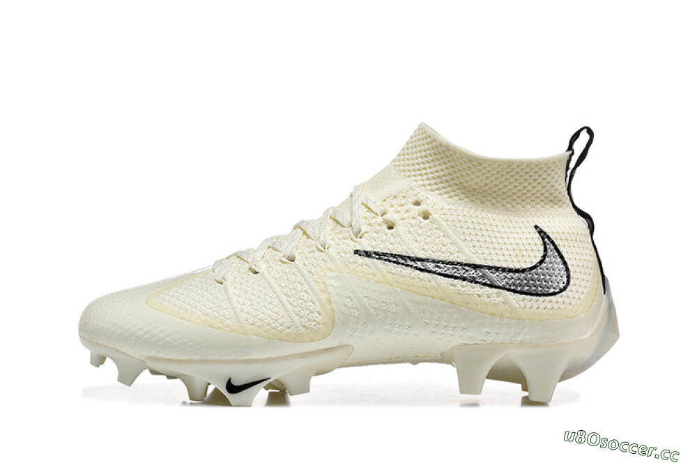 Men's Nike Magista Obra FG Firm Ground High-Tops Football Boots - Ivory/Ivory/Black 0