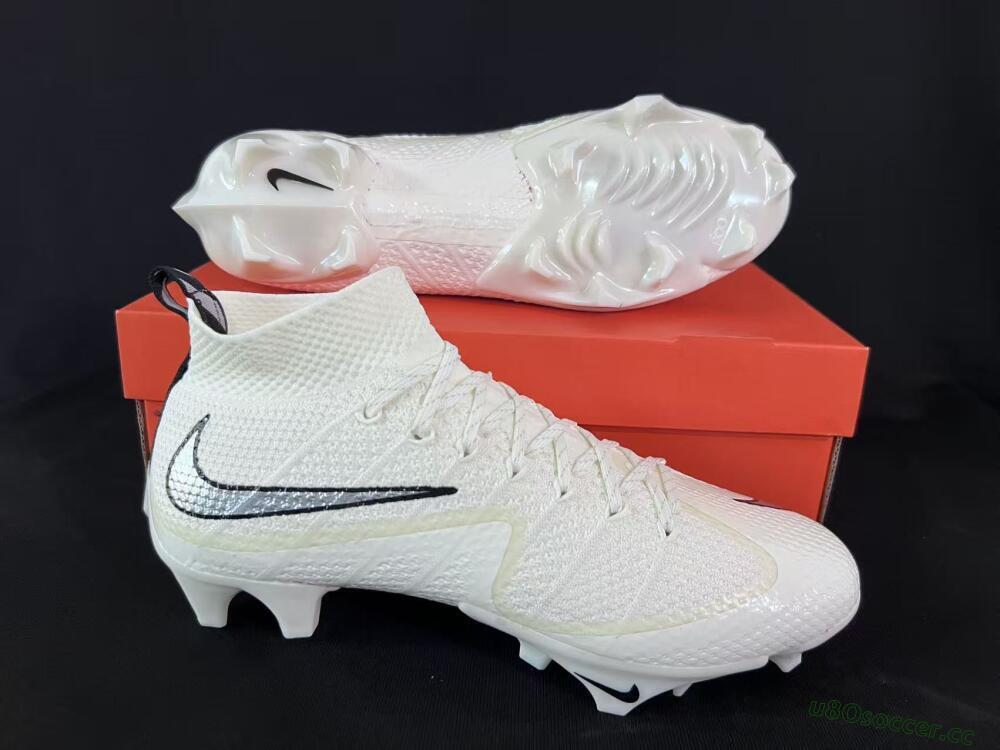 Men's Nike Magista Obra FG Firm Ground High-Tops Football Boots - Ivory/Ivory/Black
