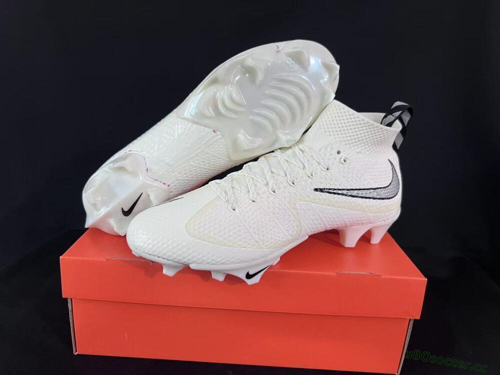 Men's Nike Magista Obra FG Firm Ground High-Tops Football Boots - Ivory/Ivory/Black