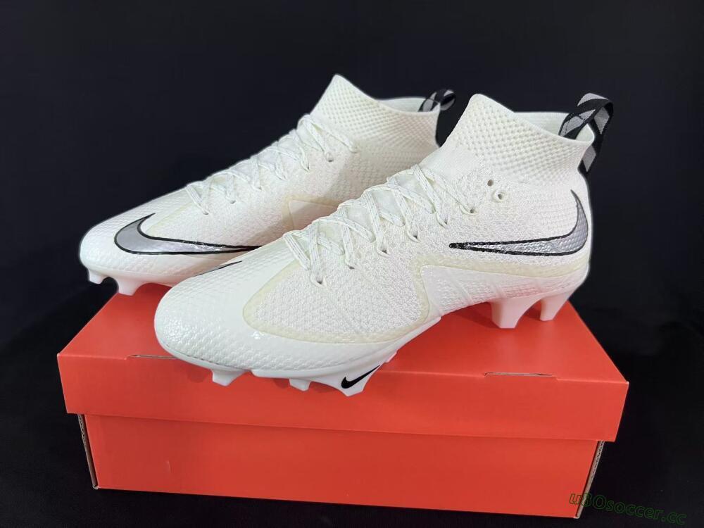 Men's Nike Magista Obra FG Firm Ground High-Tops Football Boots - Ivory/Ivory/Black