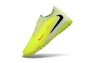 Kids Nike Phantom 6 Elite Low TF Artificial Turf Low-Tops Football Shoes - Yellow/Lime Burst/Black