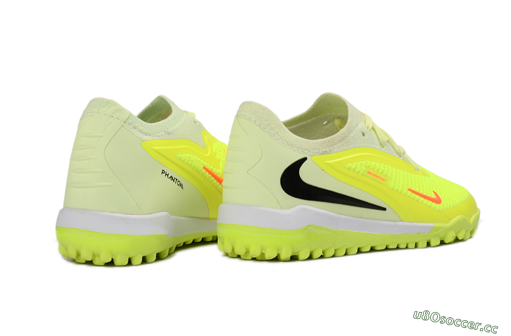 Kids Nike Phantom 6 Elite Low TF Artificial Turf Low-Tops Football Shoes - Yellow/Lime Burst/Black 5