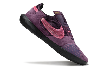 Unisex Nike Street Gato IC Indoor & Futsal Low-Tops Football Shoes - Purple/Dark Orchid/Pink Blush