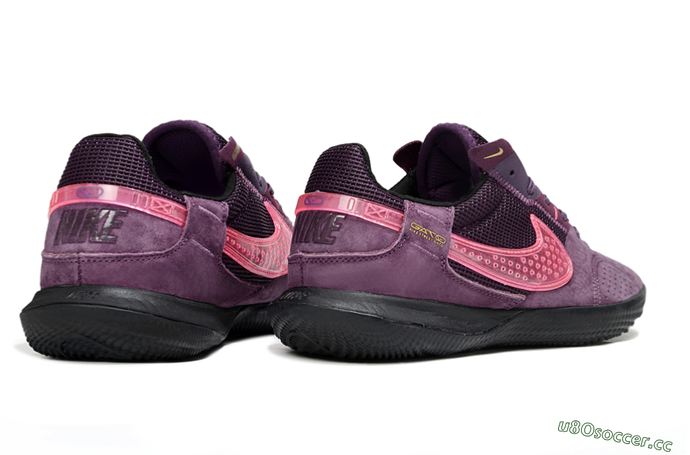 Unisex Nike Street Gato IC Indoor & Futsal Low-Tops Football Shoes - Purple/Dark Orchid/Pink Blush 6