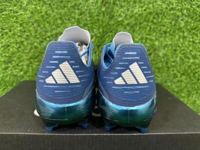 Unisex Adidas F50 Elite FG Firm Ground Low-Tops Football Boots - Blue/Deep Ocean/Sky Blue