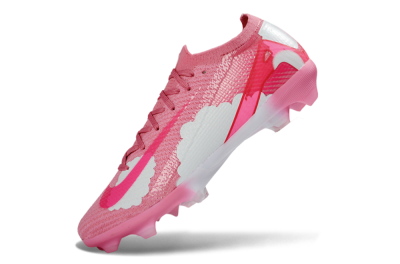 Unisex Nike Air Zoom Mercurial Vapor 16 Elite FG Firm Ground Low-Tops Football Boots - Pink/Bright Pink/Soft White