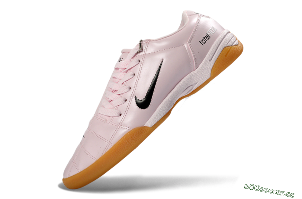 Men's Nike Total 90 III IC Indoor & Futsal Low-Tops Football Shoes - Pink/Soft Pink/Tan 6