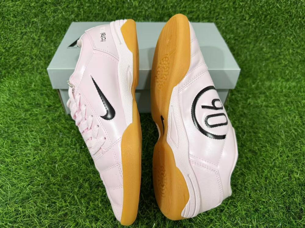 Men's Nike Total 90 III IC Indoor & Futsal Low-Tops Football Shoes - Pink/Soft Pink/Tan