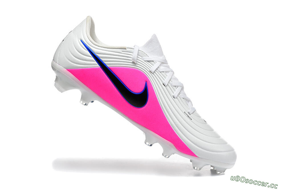 Men's Nike Tiempo Legend 11 Elite FG Firm Ground Low-Tops Football Boots - Blue/Vibrant Blue/Neon Pink 7