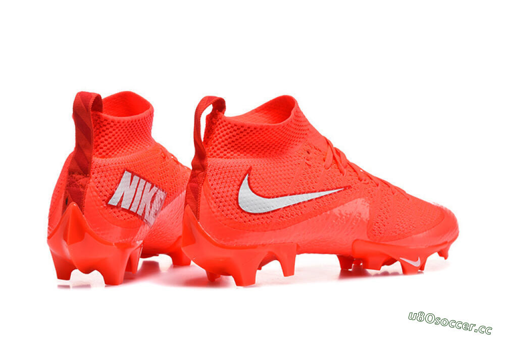 Men's Nike Magista Obra FG Firm Ground High-Tops Football Boots - Red/Vibrant Red/Flame Red 9