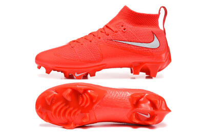 Men's Nike Magista Obra FG Firm Ground High-Tops Football Boots - Red/Vibrant Red/Flame Red