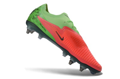 Men's Nike Phantom 6 Elite Low SG Soft Ground Low-Tops Football Boots - Green/Neon Green/Flame Orange