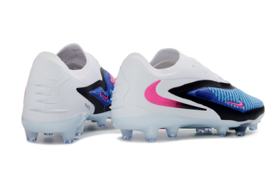 Men's Nike Phantom 6 Elite Low AG Artificial Grass Low-Tops Football Boots - Blue/Electric Blue/Neon Pink