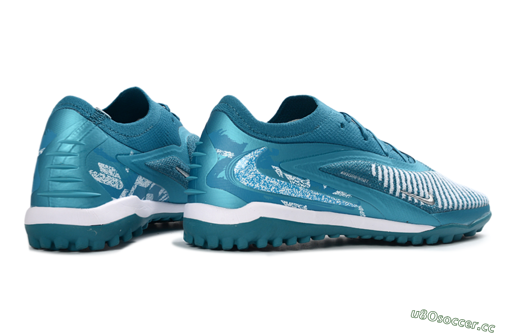Unisex Nike Phantom 6 Elite Low TF Artificial Turf Low-Tops Football Shoes - Aqua/Ocean Breeze/Deep Teal 6