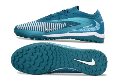 Unisex Nike Phantom 6 Elite Low TF Artificial Turf Low-Tops Football Shoes - Aqua/Ocean Breeze/Deep Teal