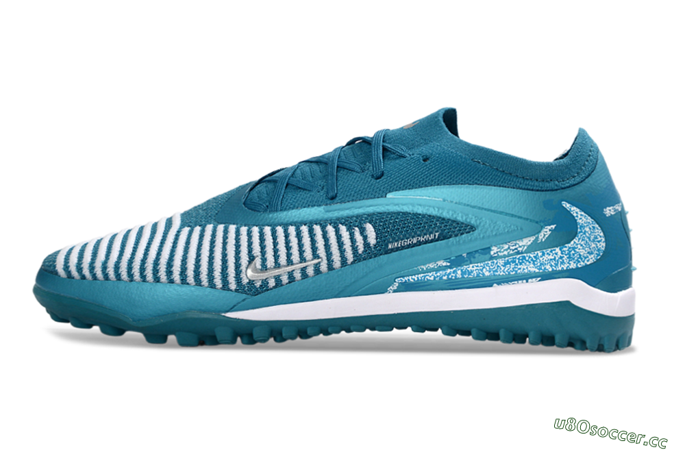 Unisex Nike Phantom 6 Elite Low TF Artificial Turf Low-Tops Football Shoes - Aqua/Ocean Breeze/Deep Teal 0