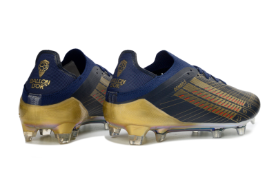 Men's Adidas F50 Elite FG Firm Ground Low-Tops Football Boots - Navy/Gold/Red