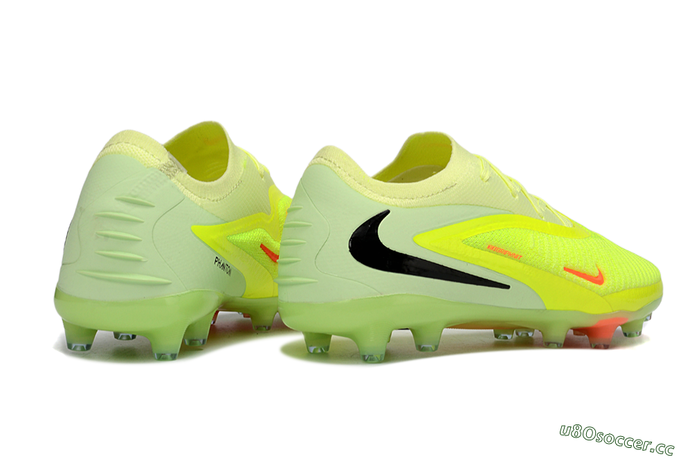 Men's Nike Phantom 6 Elite Low AG Artificial Grass Low-Tops Football Boots - Yellow/Fluorescent Yellow/Neon Pink 6