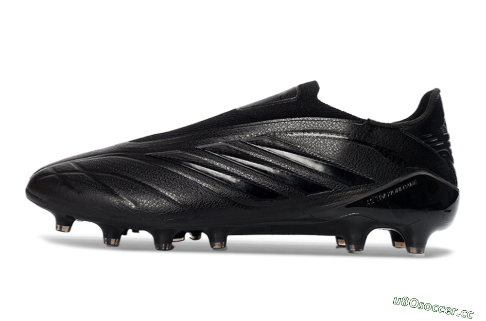 Men's Adidas Copa Pure 3 Elite FG Firm Ground Low-Tops Football Boots - Black/Midnight Black/Onyx Black 0