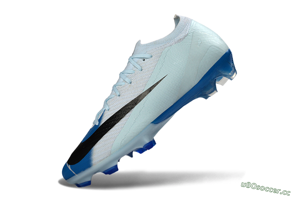 Unisex Nike Air Zoom Mercurial Vapor 16 Elite FG Firm Ground Low-Tops Football Boots - Blue/Sky Blue/Black 5