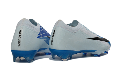 Unisex Nike Air Zoom Mercurial Vapor 16 Elite FG Firm Ground Low-Tops Football Boots - Blue/Sky Blue/Black