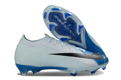 Unisex Nike Air Zoom Mercurial Vapor 16 Elite FG Firm Ground Low-Tops Football Boots - Blue/Sky Blue/Black