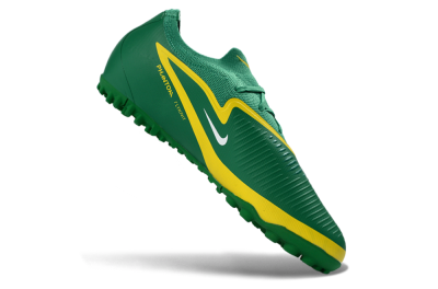 Unisex Nike Phantom 6 Elite Low TF Artificial Turf Low-Tops Football Shoes - Green/Lime Green/Sunshine Yellow