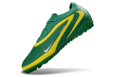 Unisex Nike Phantom 6 Elite Low TF Artificial Turf Low-Tops Football Shoes - Green/Lime Green/Sunshine Yellow