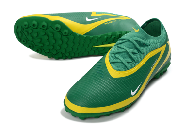 Unisex Nike Phantom 6 Elite Low TF Artificial Turf Low-Tops Football Shoes - Green/Lime Green/Sunshine Yellow