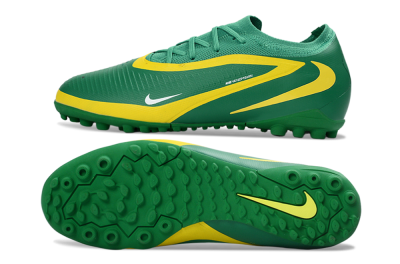 Unisex Nike Phantom 6 Elite Low TF Artificial Turf Low-Tops Football Shoes - Green/Lime Green/Sunshine Yellow