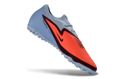 Unisex Nike Phantom 6 Elite Low TF Artificial Turf Low-Tops Football Shoes - Orange/Vibrant Coral/Deep Crimson